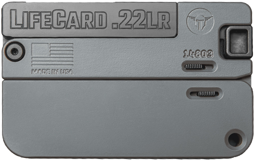 TRAILBLAZER LIFECARD 22LR - SINGLE SHOT SNIPER GREY
