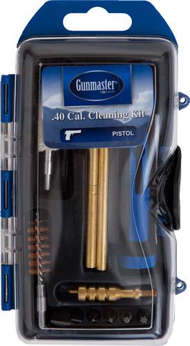 GUNMASTER .40/10MM HANDGUN - 14PC COMPACT CLEANING KIT