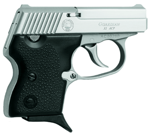 NAA GUARDIAN 32ACP 6+1 SHOT - SS/POLYMER SILVER BLACK SYN
