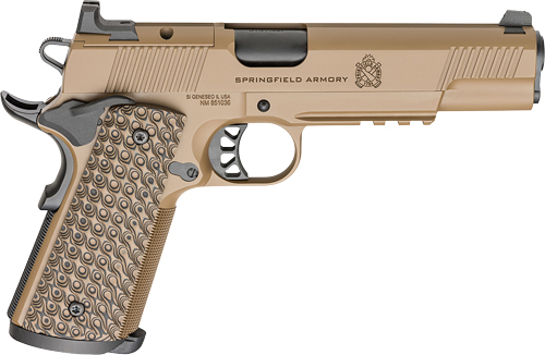 SPRINGFIELD 1911 TRP 9MM AOS - 5" 9RD COYOTE BROWN
