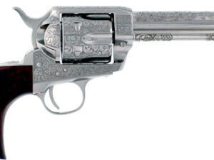 CIMARRON BUFFALO BILL CODY - 357MAG 5.5" ENGRAVED NICKEL