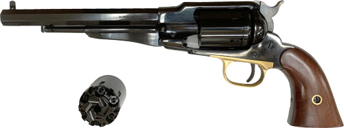 CIMARRON 1858 PREACHER 45LC - 8" W/.44 CALIBER CYLINDER