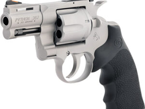 COLT PYTHON 357MAG 3" 6RD - MATTE STAINLESS HOGUE GRIPS