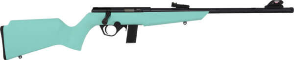 ROSSI RB22 COMPACT 22LR BOLT - 16" CYAN SYNTHETIC