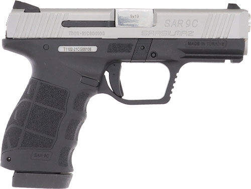 SAR USA SAR9C 9MM COMPACT - 4" 2-15RD STAINLESS
