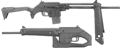 KEL-TEC SU16C RIFLE 5.56MM - 10-SHOT BLACK POLYMER