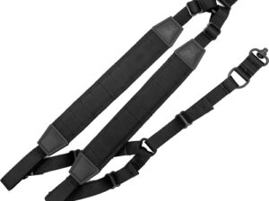 GROVTEC MOLLE BACKPACK SLING - W/PUSH BUTTON SWIVELS BLACK