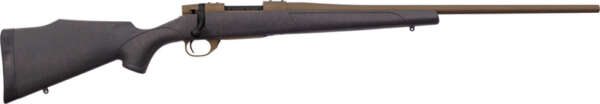 WEATHERBY VANGUARD WEATHRGUARD - 7MM RM 24" TB BRONZE/BLACK