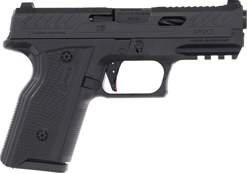 FUSION XF PRO 9MM 4" 10RD - BLACK OPTIC READY/GLOCK MAGS