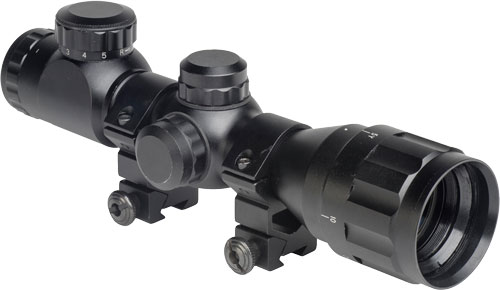 HATSAN OPTIMA 4x32CE AO - COMPACT SCOPE W/ RINGS & CAPS