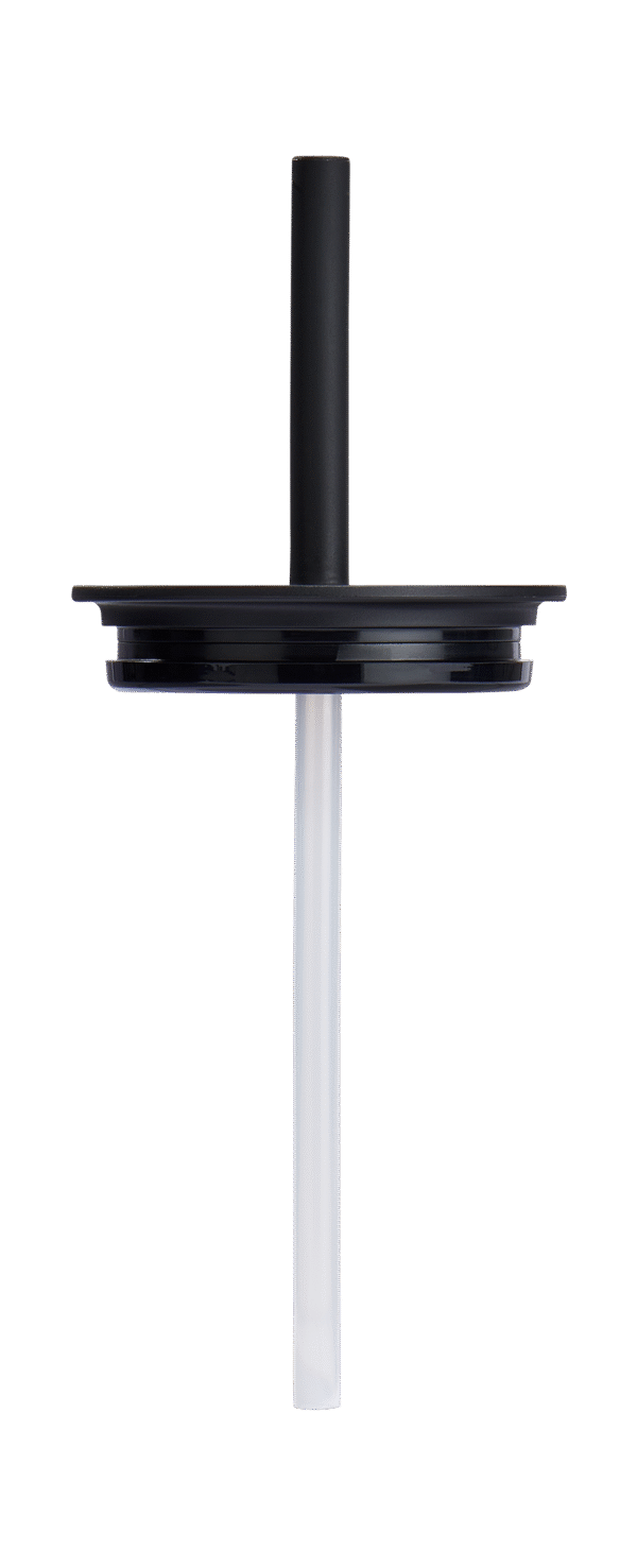 Press-In Straw Lid - Black