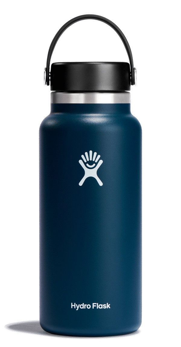 Wide Mouth Insulated Water Bottle w/ Flex Cap
