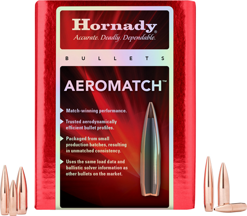 HORNADY BULLETS 22 CAL .224 - 69GR HPBT 500CT 6BX/CS