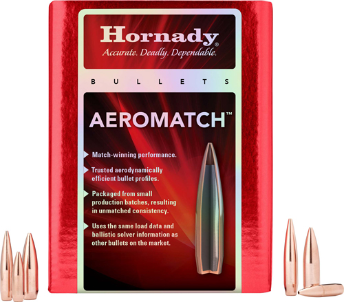 HORNADY BULLETS 22 CAL .224 - 77GR HPBT W/C 500CT 6BX/CS