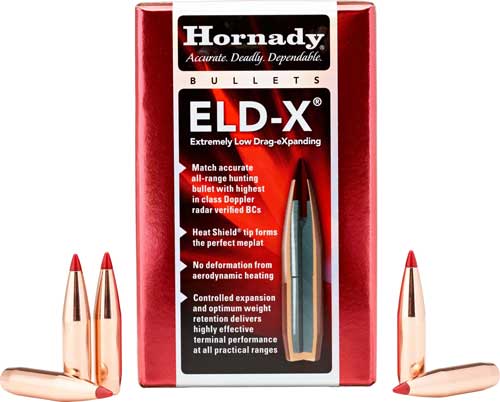 HORNADY BULLETS 338CAL. .338 - 270GR. ELD-X 50CT 15BX/CS