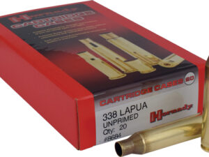 HORNADY UNPRIMED CASES 338 - LAPUA MAGNUM 20 PACK 5PK/CS