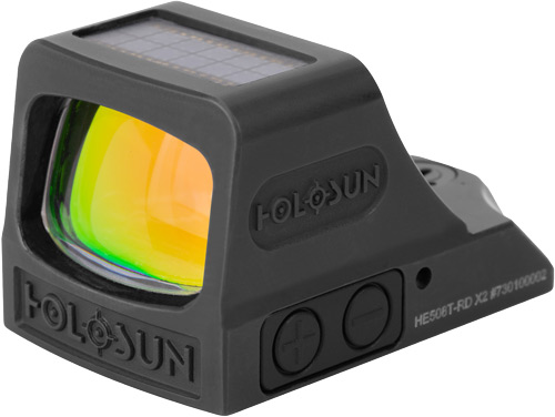 HOLOSUN 508 OPEN REFLEX RED - MULTI RETICLE SOLAR PISTOL