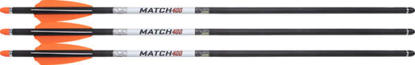WICKED RIDGE XBOW ARROW MATCH - 400 CARBON 20" ALPHA HP 3PK