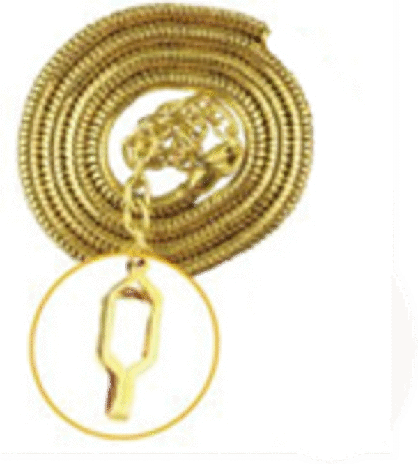 Whistle Chain w/ Epaulette Clasp