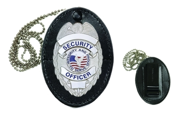 Universal Oval Badge Holder - 2.625'' x 3.625''