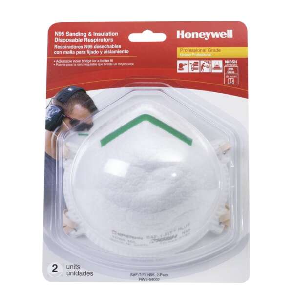 Saf-T-Fit Plus N95 Disposable Respirator