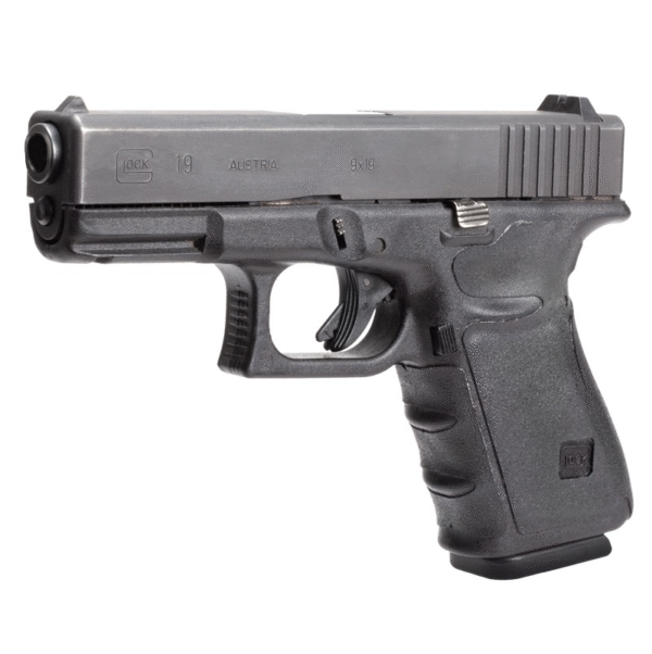 Glock 17 22 24 31 34 Wrap Rub BLK Gen 3