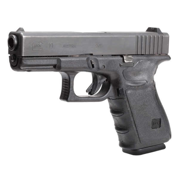 Glock 19 23 32 38 Wrap Rub BLK Gen 3