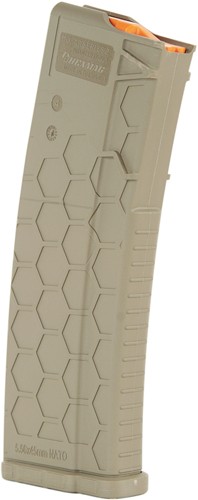 HEXMAG MAGAZINE AR-15 5.56X45 - 10RD FDE POLYMER SERIES 2
