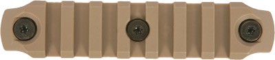 BCM RAIL SECTION--NYLON KEYMOD - 4" RAIL FDE
