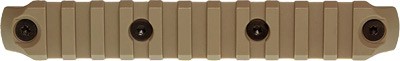 BCM RAIL SECTION--NYLON KEYMOD - 5.5" RAIL FDE