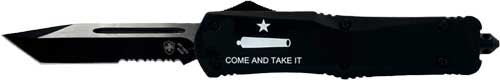 TEMPLAR KNIFE LARGE OTF COME - AND TAKE IT 3.5" BLK TANTO SRT