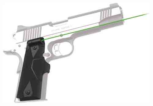 CRIMSON TRACE LASER LASERGRIP - GREEN 1911 FULL SIZE