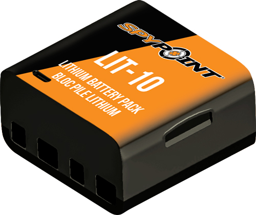SPYPOINT LITHIUM BATTERY PACK - AND CHARGING CORD 3.7VOLT