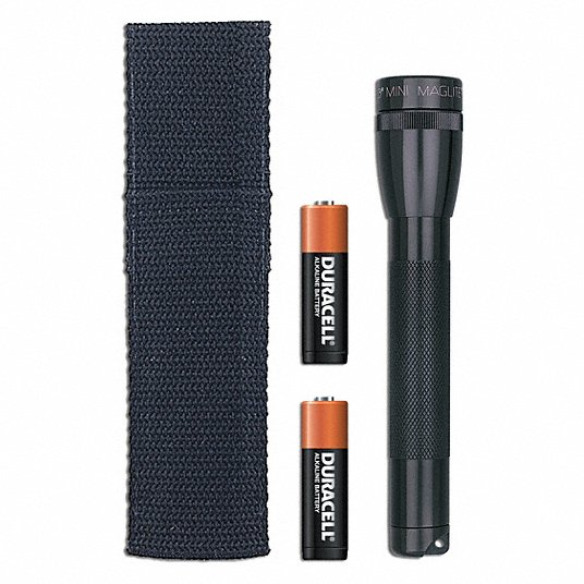 2 AA-Cell Mini Flashlight w/ Holster