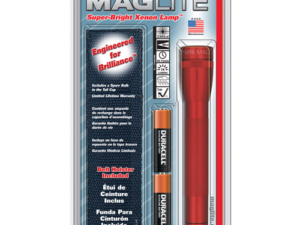 M2A Mini Mag 2 AA-Cell Incandescent Flashlight w/Holster