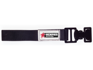 Glove Black Metal Clip, Black Strap