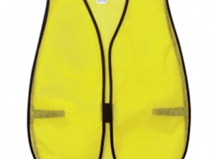 Poly, Mesh Safety Vest, 18 X 47, LIME
