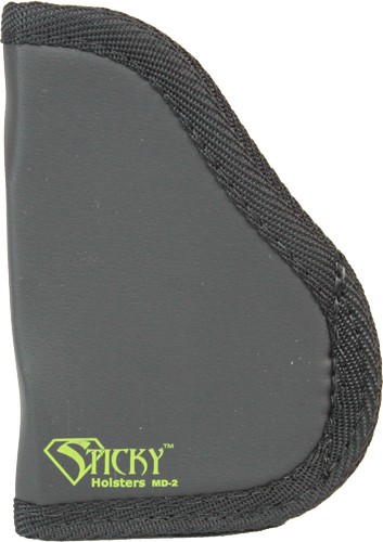 STICKY HOLSTERS SMALL 9MM W/ - LASER UP TO 3.3" BBL RH/LH BLK