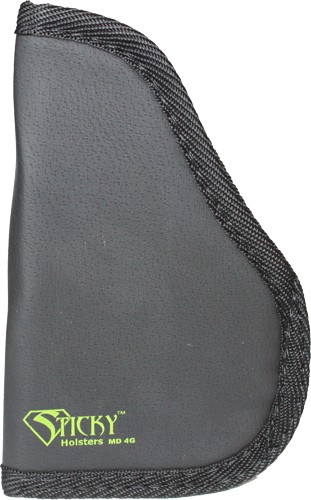 STICKY HOLSTERS DOUBLE STACK - SUB-COMP W/LASER 3.8" RH/LH BL