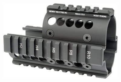 MI AK HANDGUARD W/RAILS - FITS MINI DRACO AK PISTOLS