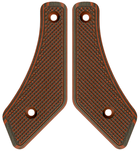 MI LEVER ACTION G10 LARGE - PISTOL GRIP PANEL RED/BLACK