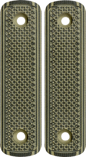 MI LEVER ACTION G10 STRAIGHT - GRIP PANEL OD GREEN/BLACK