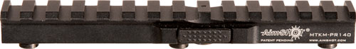 AIMSHOT QUICK RELEASE KEYMOD - ADAPTER PICATINNY RAIL 140MM
