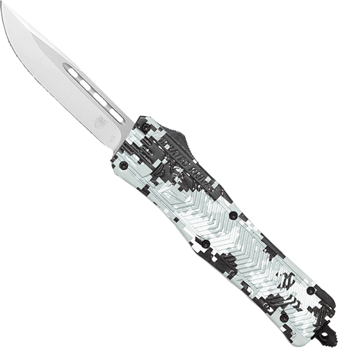COBRATEC MEDIUM CTK1 OTF - WINTER DIGI CAMO 3" DROP POINT