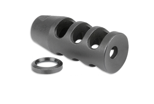 AR-15 5.56/.223 Muzzle Brake, 1/2x28 Threads