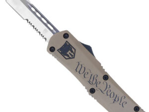 COBRATEC MEDIUM FS3 OTF WE THE - PEOPLE 3" TANTO SERRATED