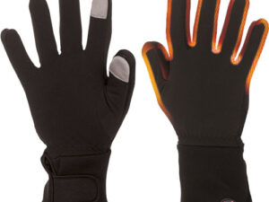 MOBILE WARMING UNISEX HEATED - GLOVE LINER BLACK LARGE