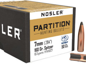 NOSLER BULLETS 7MM .284 - 160GR PARTITION 50CT