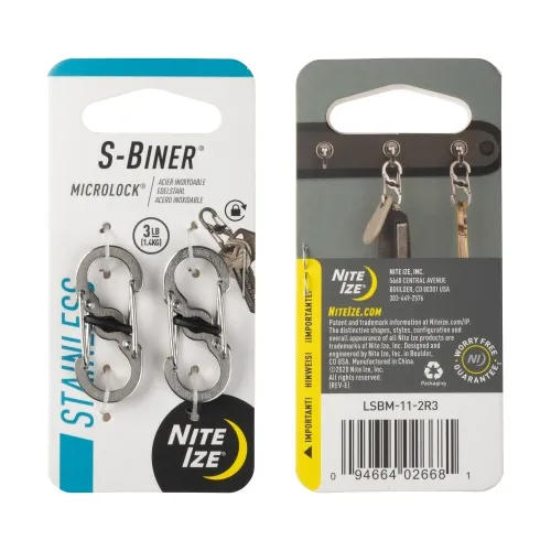 S-Biner Stainless Steel MicroLock