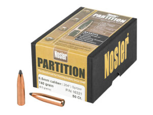 NOSLER 6.5MM 140GR SP PARTITION 50CT
